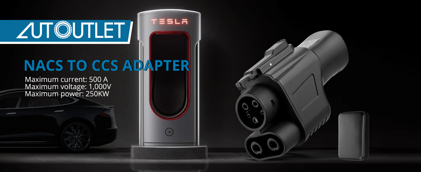Compatible with CCS1 Non-Tesla Vehicles