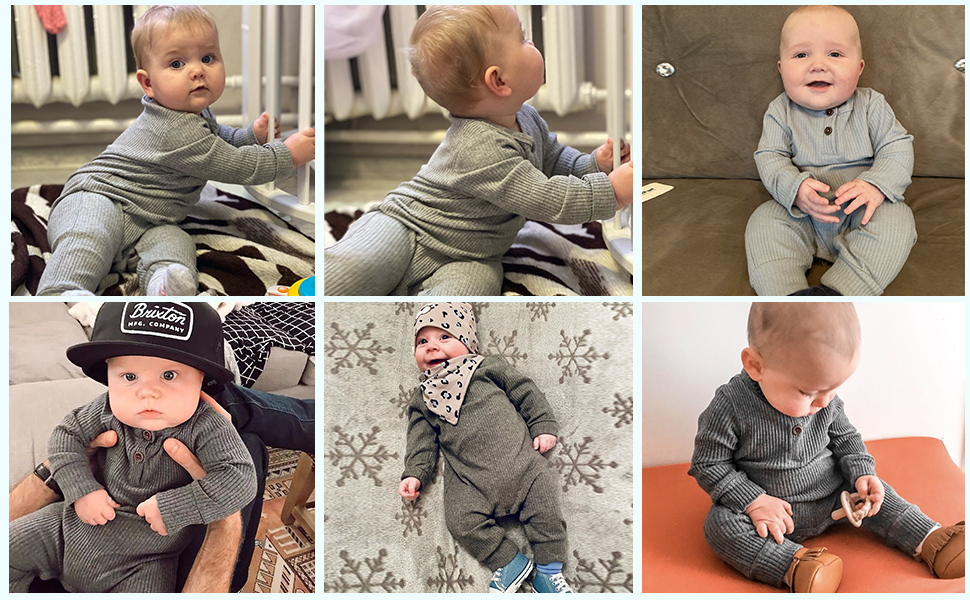 soor ploom rompers サロペット　2y Amazon.com: Bafeicao Unisex Baby Boy Girl 2 Pack Rompers