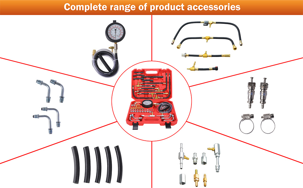 Fuel Injection Pressure Tester Kit