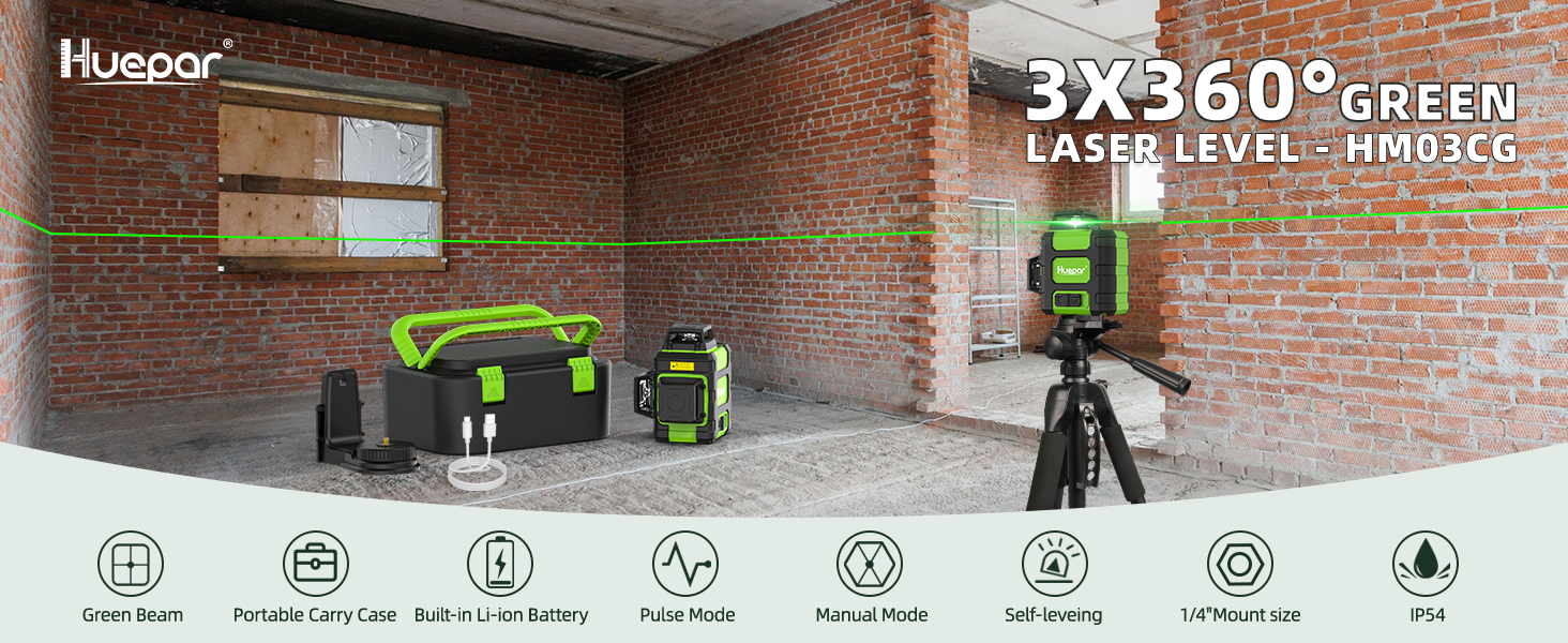 self-leveling laser level