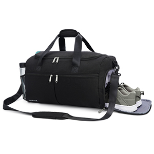 Gym Bag with Shoe Compartment Wet Pocket