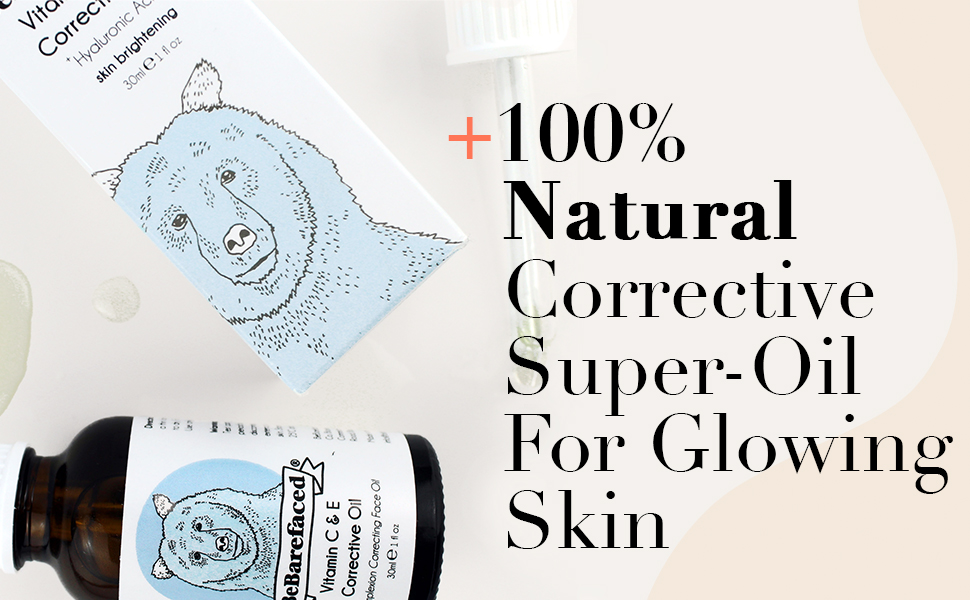 Face Oil + 10 Supercharged, 100 Natural Ingredients. Preservative Free, AntiAgeing Facial Oil