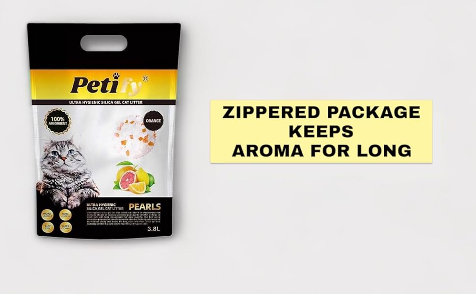 Silica Gel Cat Litter Citrus scent Silica Crystals Silica Pearls
