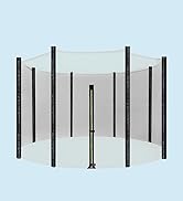SONGMICS Outdoor-Trampolin, rundes Sicherheitsnetz-Trampolin für Kinder und Erwachsene, mit Leiter und gepolsterten Stan 8d4023a9 A71f 4c39 Ae2f 105bf51a7250. CR0,0,830,910 PT0 SX166 V1