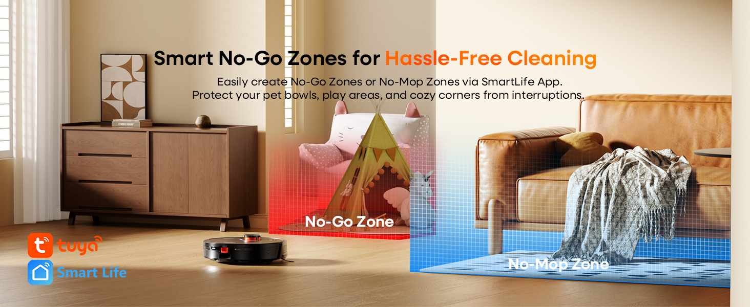 Series of product demonstration images with icons and illustrations showing what appears to be equipment or device functionality in different scenarios.