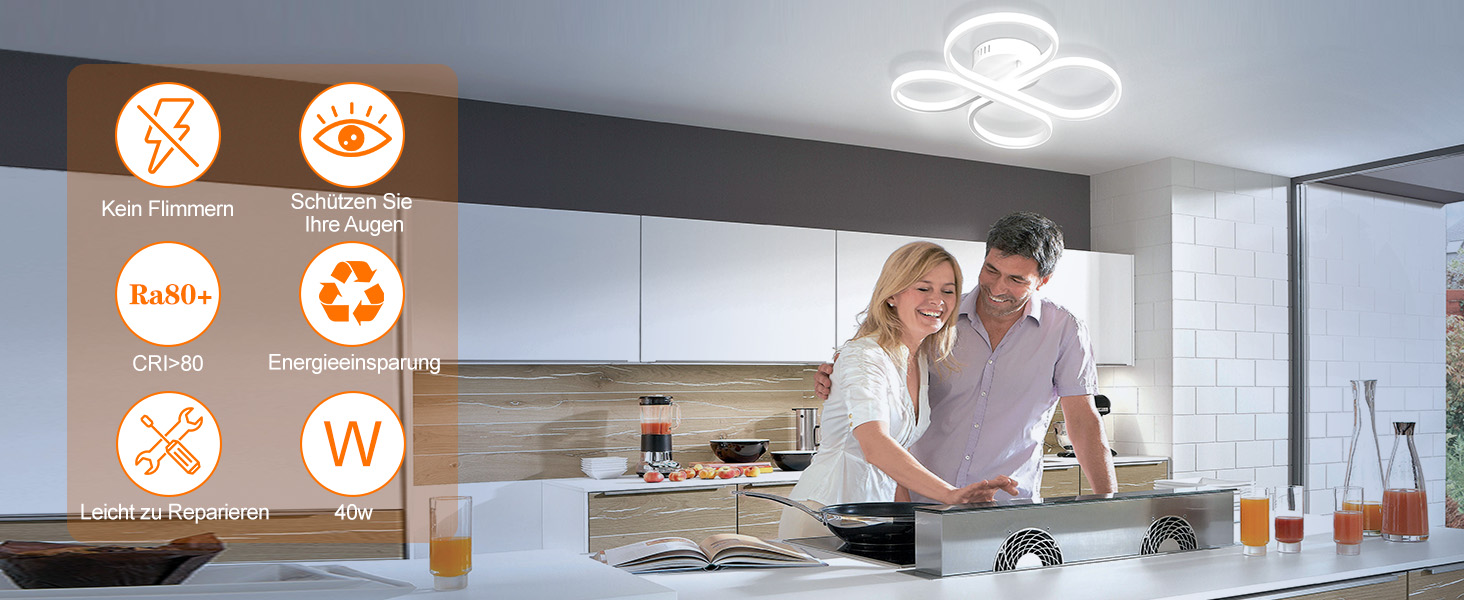 LED Deckenleuchte Dimmbar