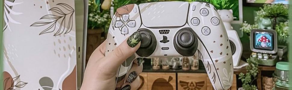 p s 5 console accessories nitendo screen protector skin cover light stickers decal ninetendo vinyl