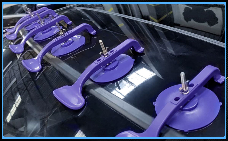 ZKTOOL 6pc Suction Clamp Set,SuckNClamp,for fix leaks in