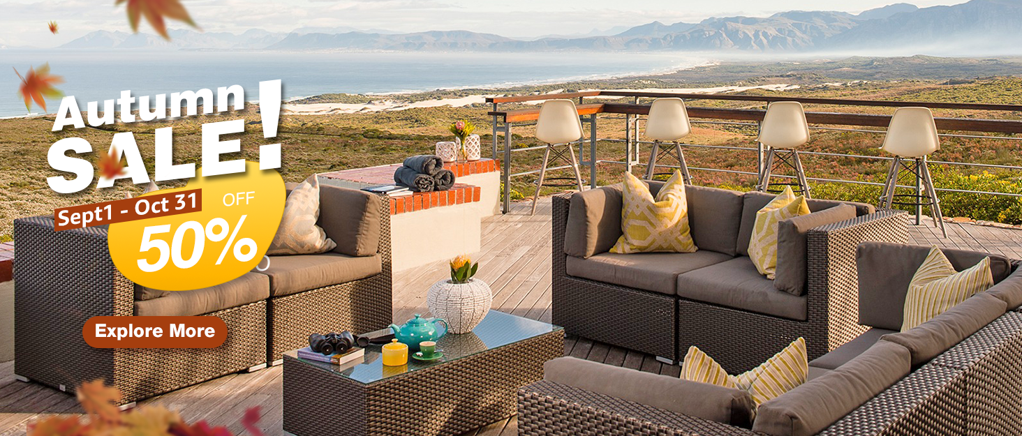 Patiorama outdoor patio furniture set Autumn Sale