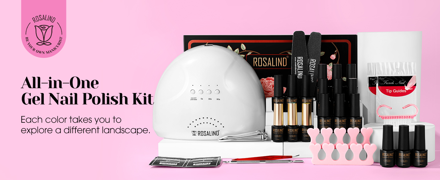 neon pink gel nail polish