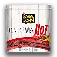 Long John Beef Jerky Hot