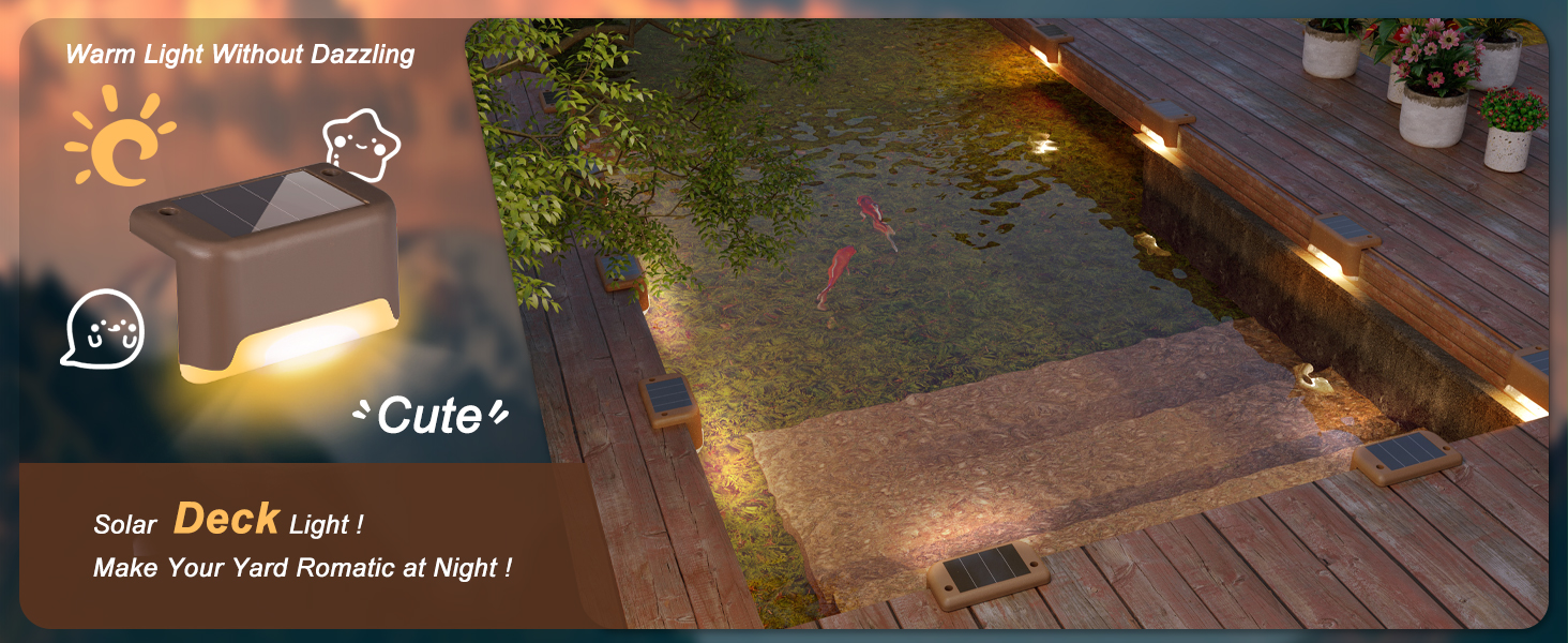 Solar Deck Lights