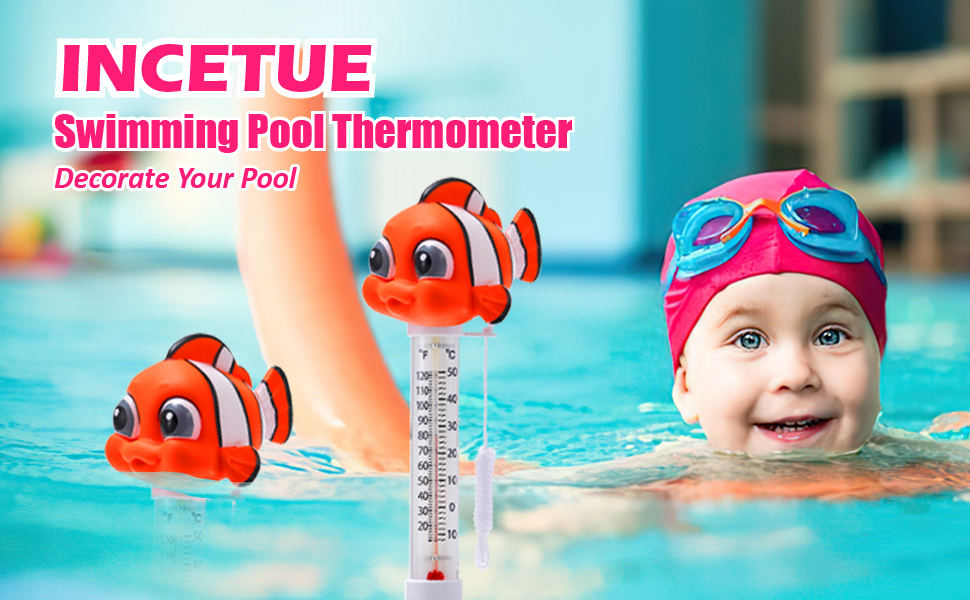 Pool Thermometer Floating Easy Read