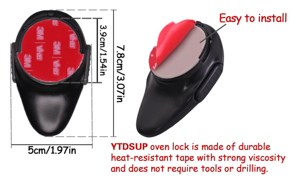 YTDSUP oven lock - easy to install