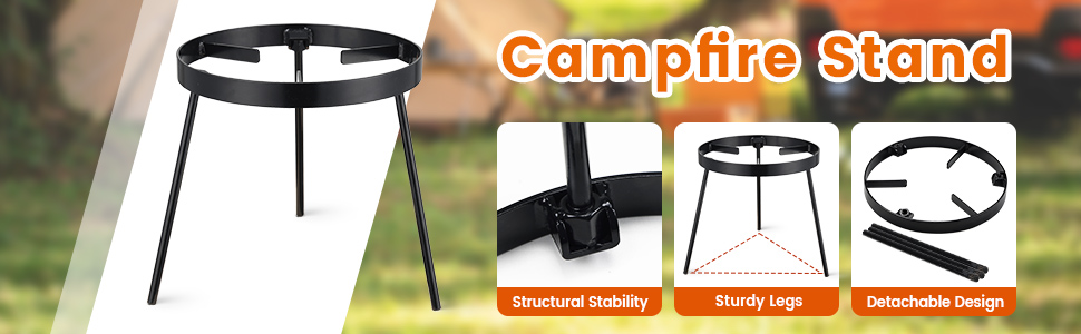 Campfire Tripod