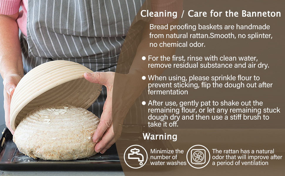 Bread Proofing Baskets set of 29 Inch and 10 Inch