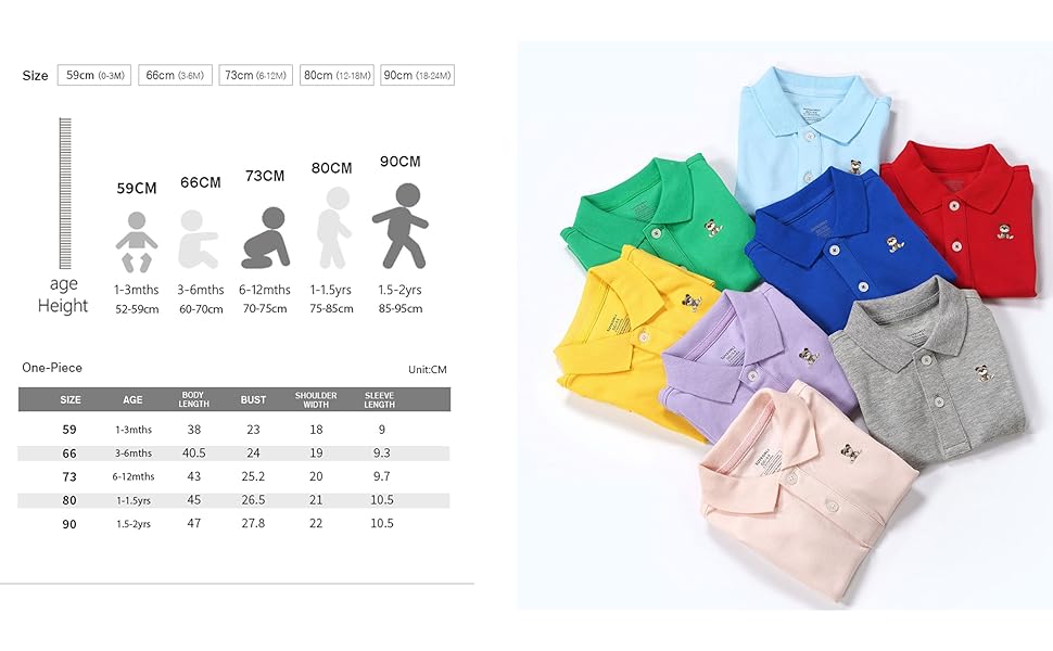 Baby Polo Bodysuit