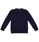 X RAY Boys Crewneck Sweater - Soft Slim Fit Middleweight Pullover Sweaters for Kids
