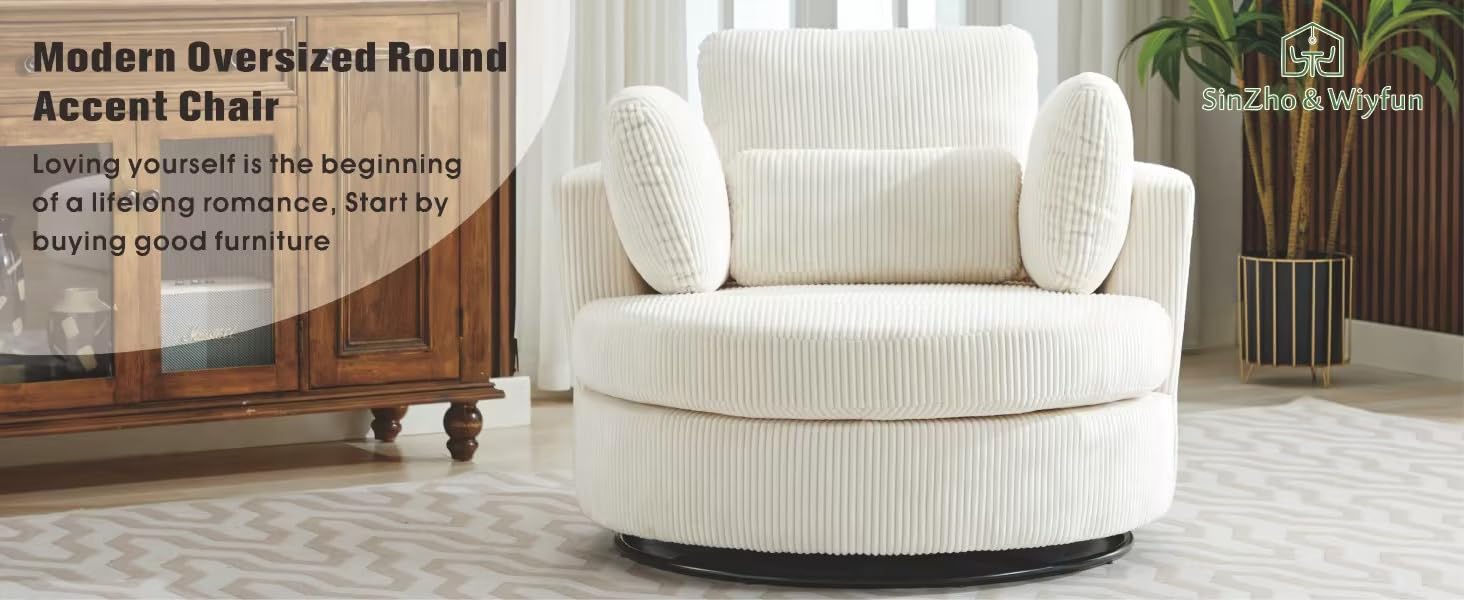 swivel accent chair
