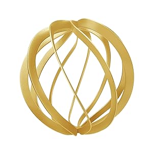 Metal Decorative Sphere Golden Decorative Iron Sphere Trendy Metal