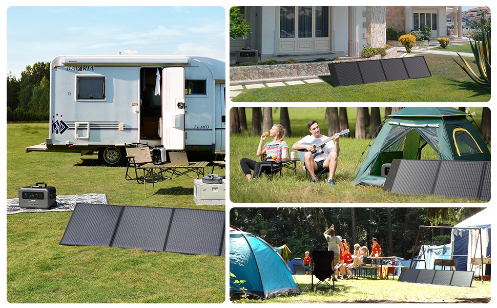 Amazon | ZENDURE ソーラーパネル 200W 折り畳み式で持ち運び