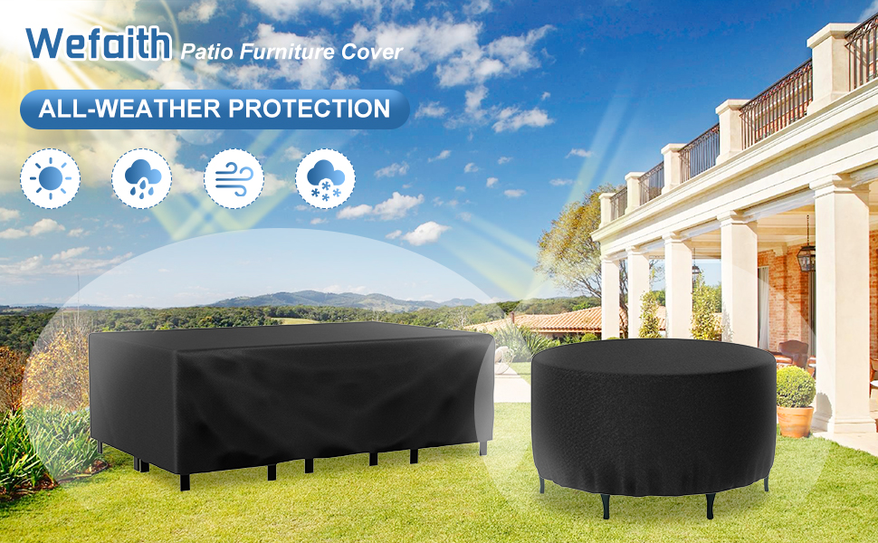 Patio Furniture Covers Waterproof Extra Large 600D
