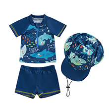 Baby Kids Boys Rash Guard Set