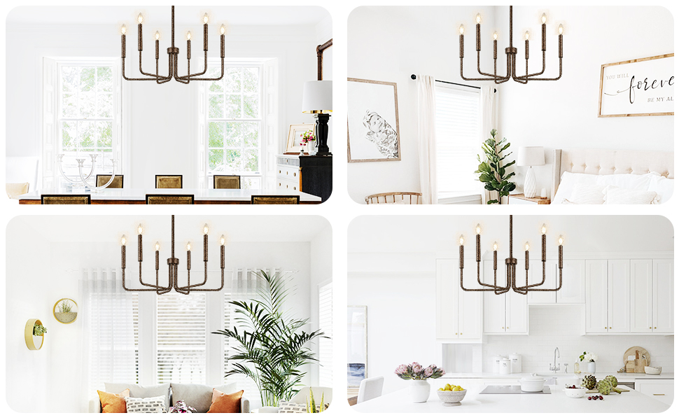 rustic chandelier