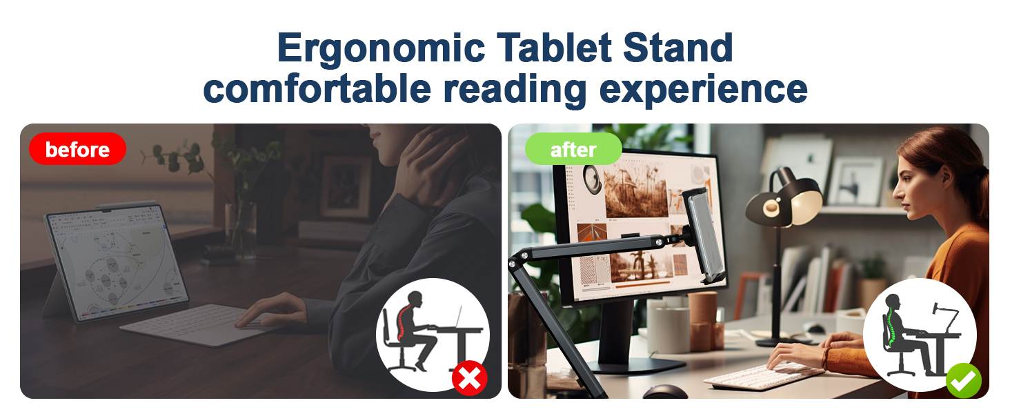 Ergonomic Tablet Stand