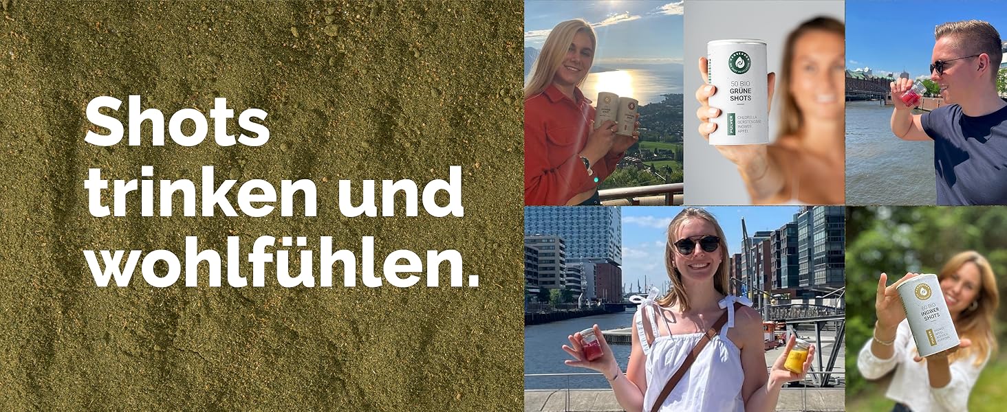 Hansegrün Bio Grüne Darm Shots