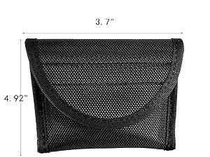 Molded glove pouch