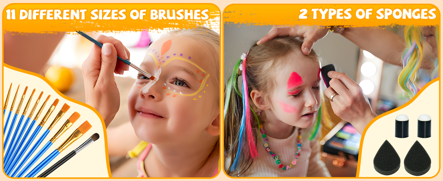 face painting kit professional