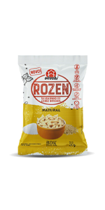 OKOSHI - Torrada de Arroz Integral Orgânico - Bolacha de arroz, Snacks Fit de Baixa Caloria - Vegano, Sem Açúcar, Baixo Sódio, Sem Glúten, Sem Lactose, Sem Gordura Trans, Kosher - 75g