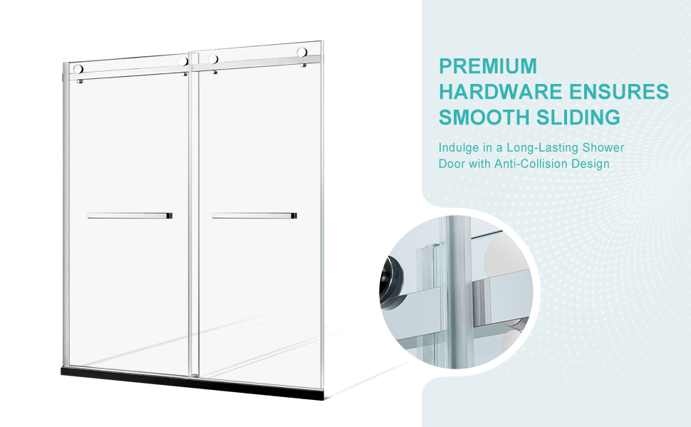 60" x 74" Shower Door