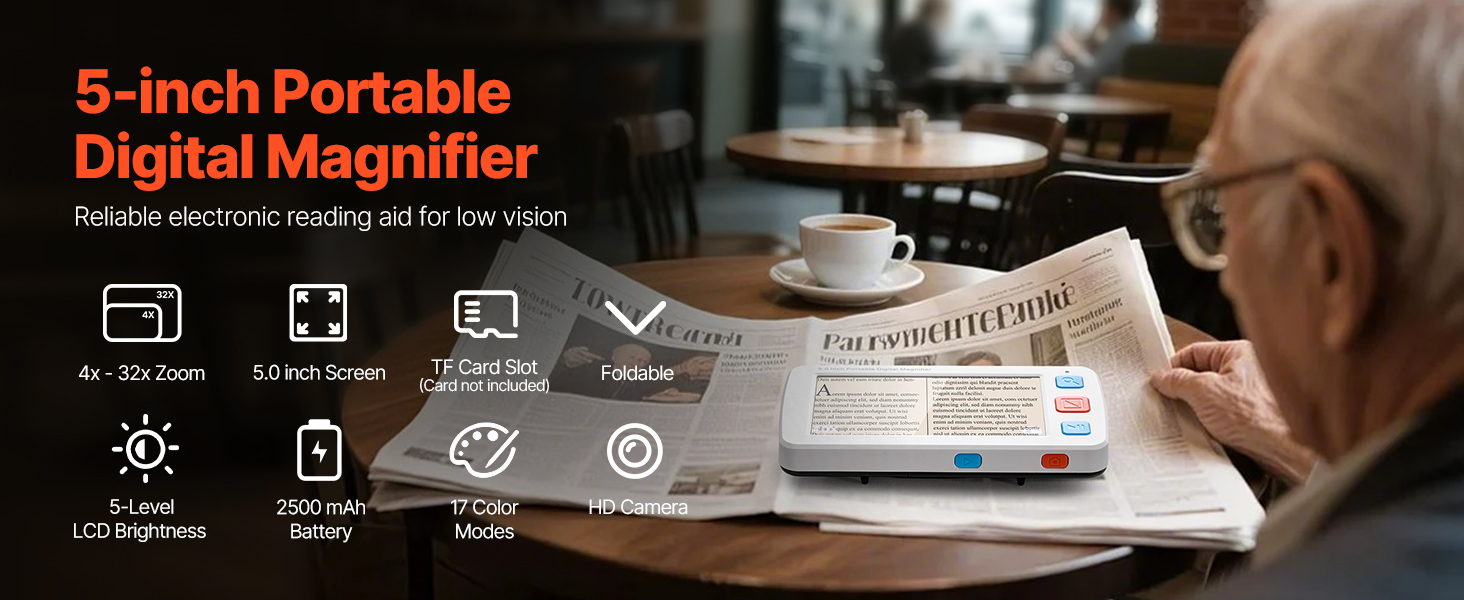 portable digital magnifier