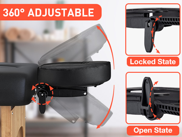 Massage Table Face Cradle