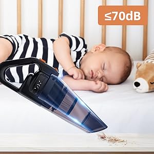Handheld Vacuum Cleaner Cordless, HONITURE 9000Pa/120W Powerful Lightweight Portable Hand Vacuum Cleaner, 30mins Runtime, Rechargeable 3-4 Hours Fast, Low Noise, For Pet Hair,Car And Home 13 Handheld Vacuum Cordless Vacuum Cleaner Powerful Lightweight Rechargeable Car Vacuum Cleaner