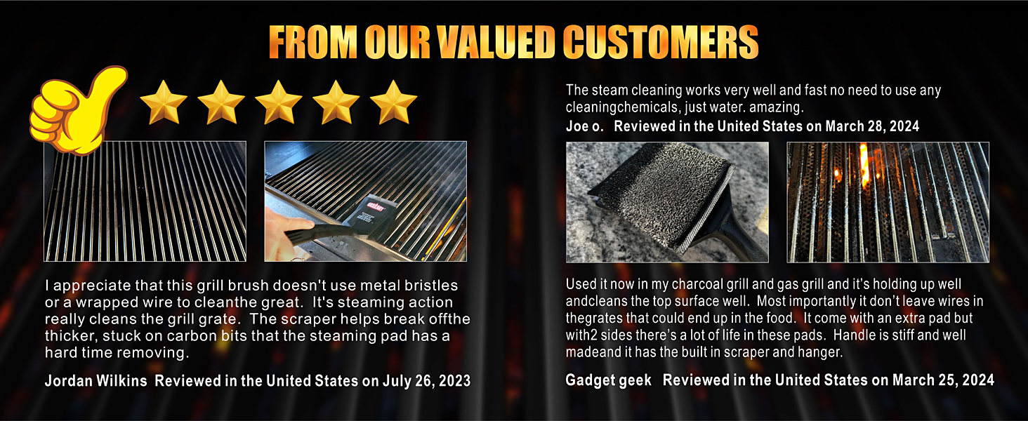 GRILLART grill brush