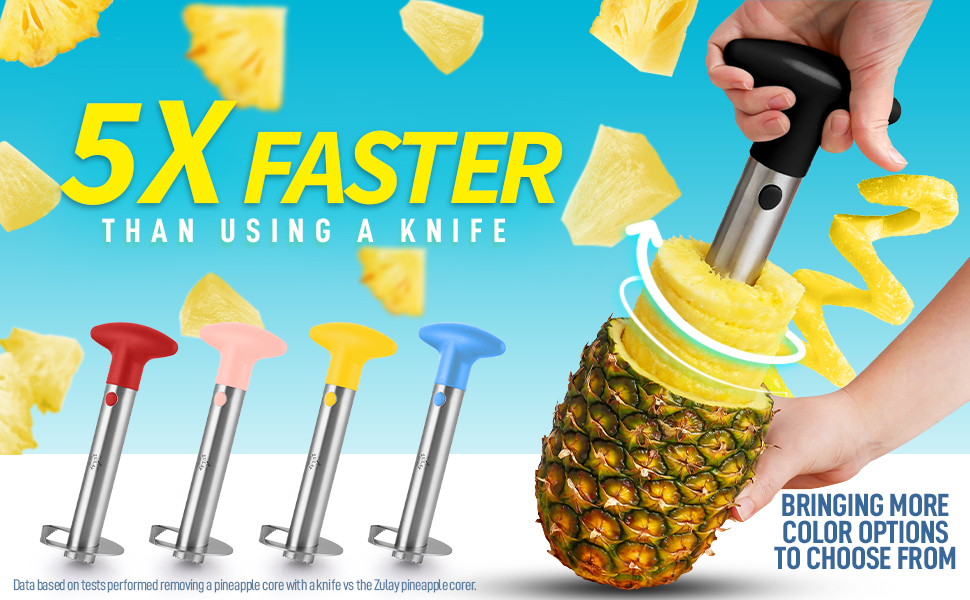 Pineapple Corer (Triple Reinforced Stainless Steel) with Eye Removal