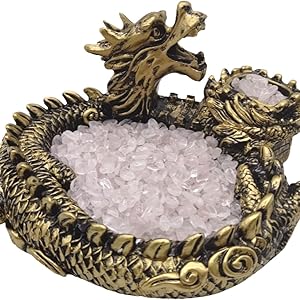 Amazon.co.jp: UTST 龍 置物 風水 パワーストーン 浄化 さざれ石