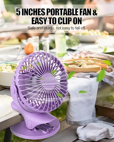 portable fan rechargeable