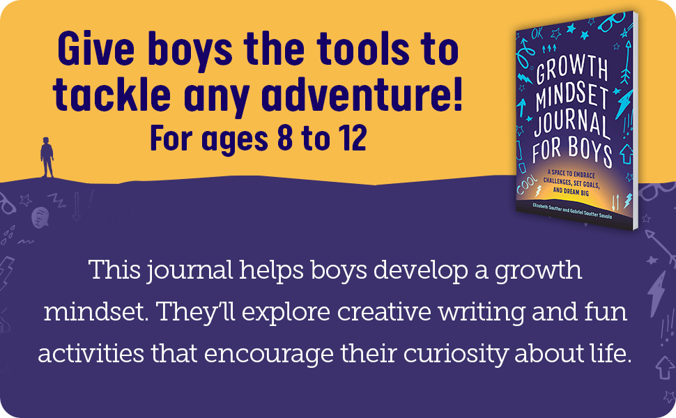 boys journal,personal growth books,growth mindset,growth mindset for kids