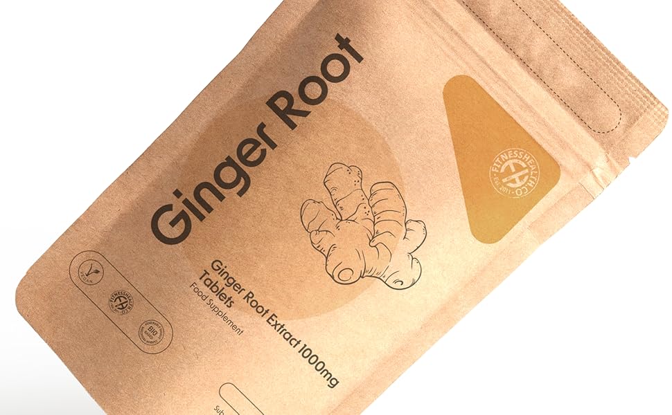 Ginger Root Extract 1000mg Tablets