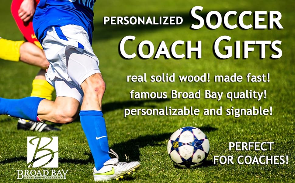 Personalized Soccer Coach Gifts