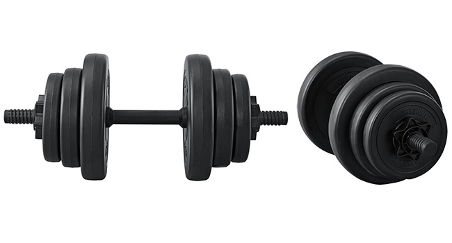 Hantelset 20kg Zuhause Kraftübungen Einsteiger Fortgeschrittene erfahrene Kraftsportler