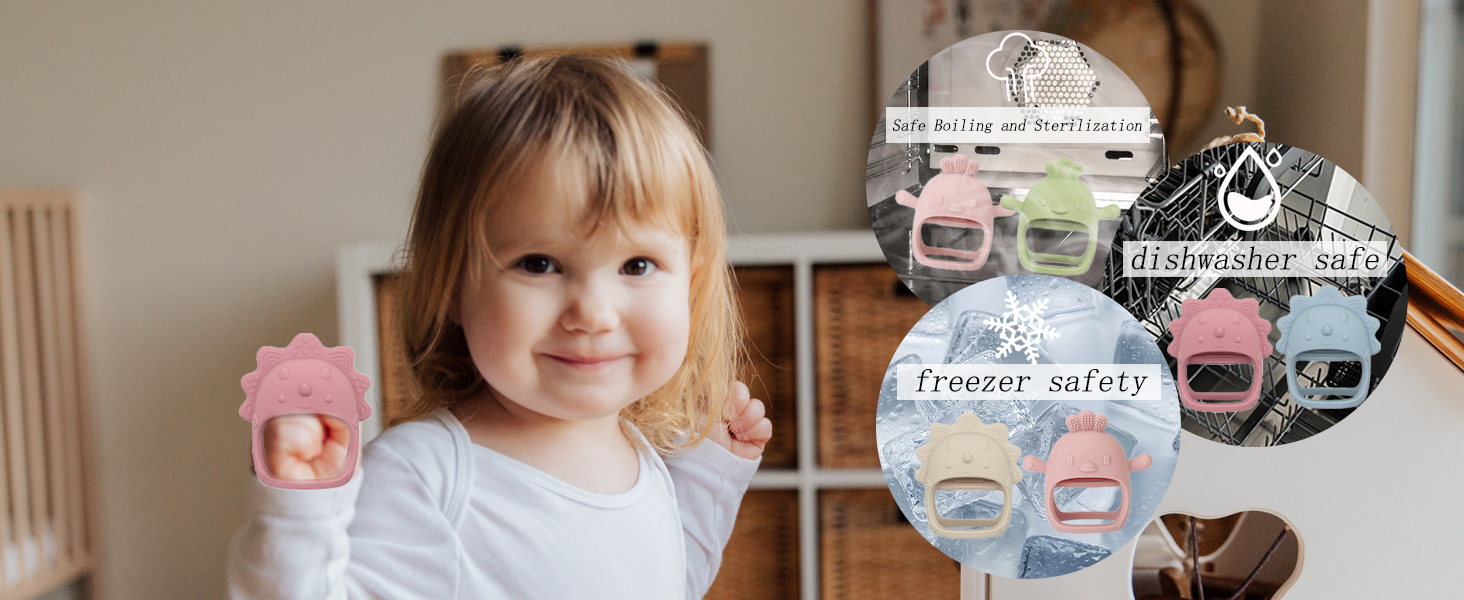 Silicone Teether Mitten