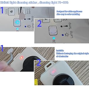 light blocking stickers