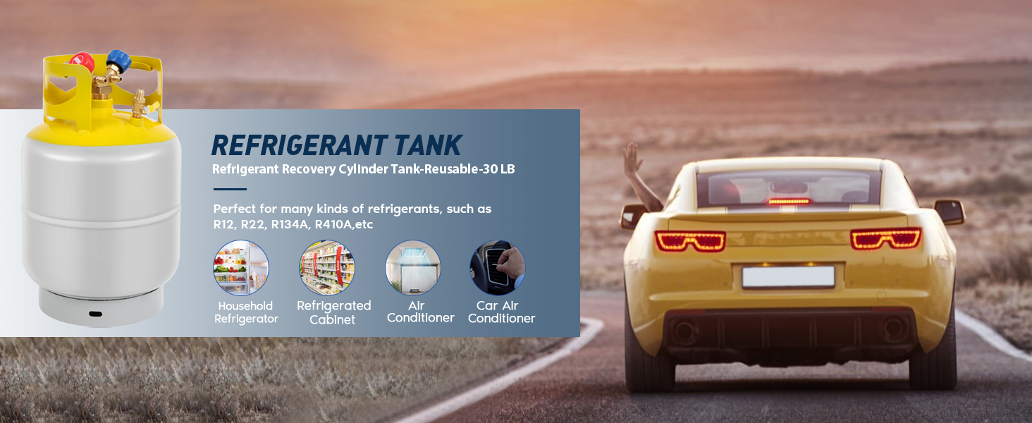 refrigerant recovery tank freon recovery tank ac recovery tank r134a refrigerant