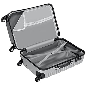 Zelsius Reisekoffer Set 4 Stück | ABS mit Zahlenschloss, 4 Rollen und Innen Trennwand |ideal für Familien | für_handgep 8da64310 0d3b 47ac 8f6b D9edab13ca52. CR0,0,2000,2000 PT0 SX300 V1