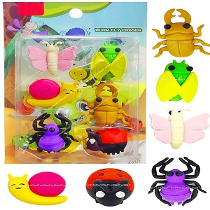 eraser for students, stationary items, school supplies kids eraser and sharpener, rubber eraser set